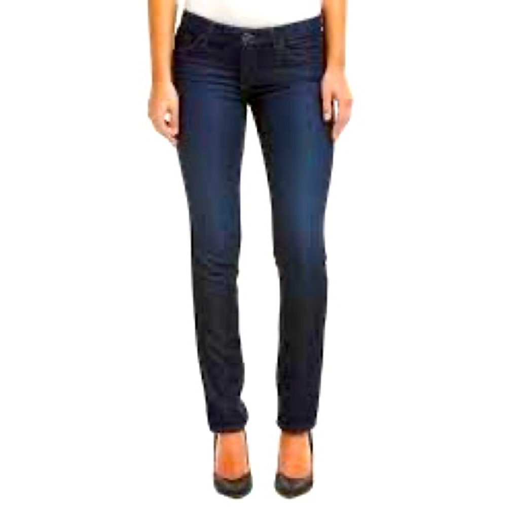 Adriano Goldschmied dark wash blue jeans size 27R.